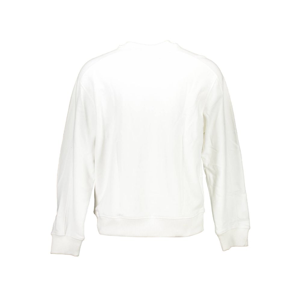 Sudadera de algodón Calvin Klein Bianco para hombre