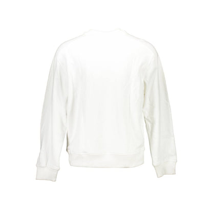 Sudadera de algodón Calvin Klein Bianco para hombre