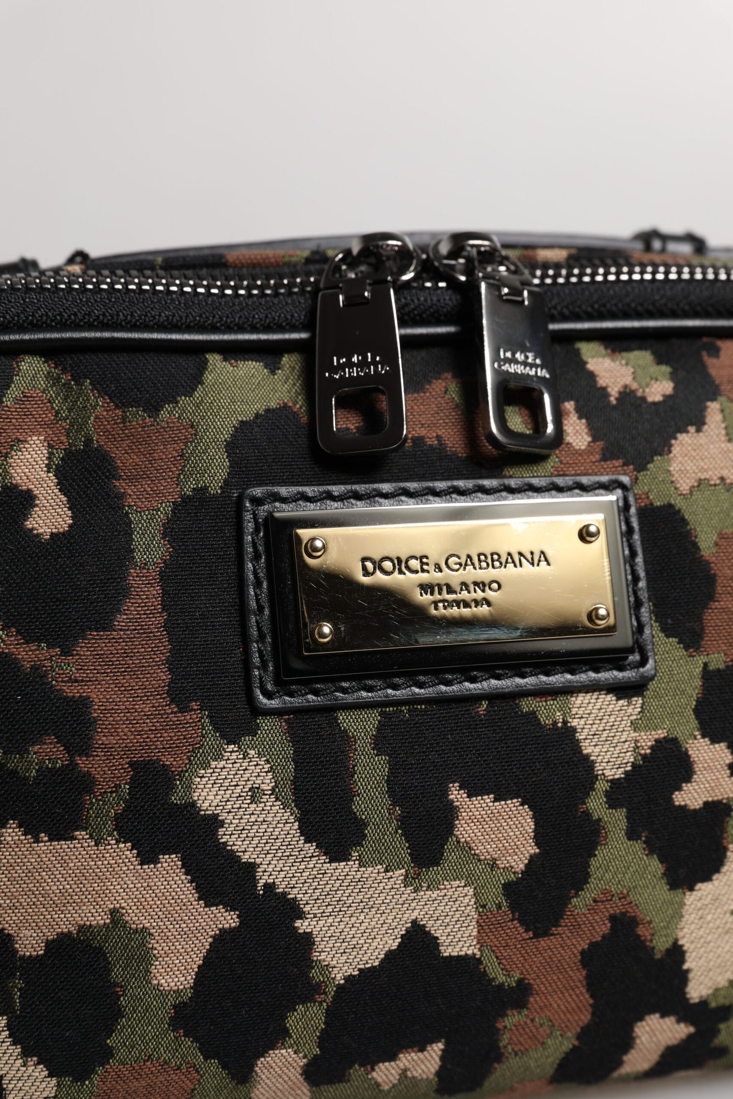 Dolce & Gabbana Bolso Riñonera de Cintura con Logo DG Leopard Multicolor