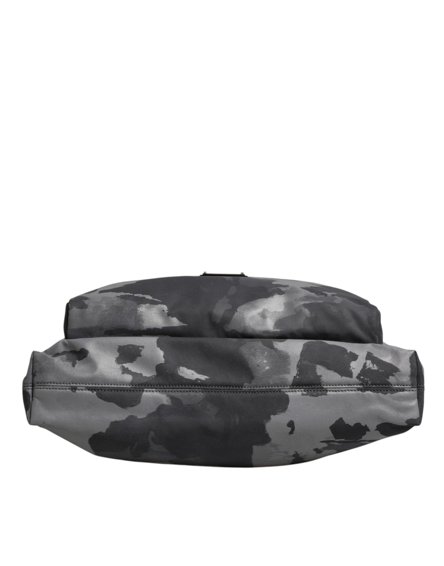 Bolso tote Dolce & Gabbana de algodón gris camuflaje con múltiples compartimentos