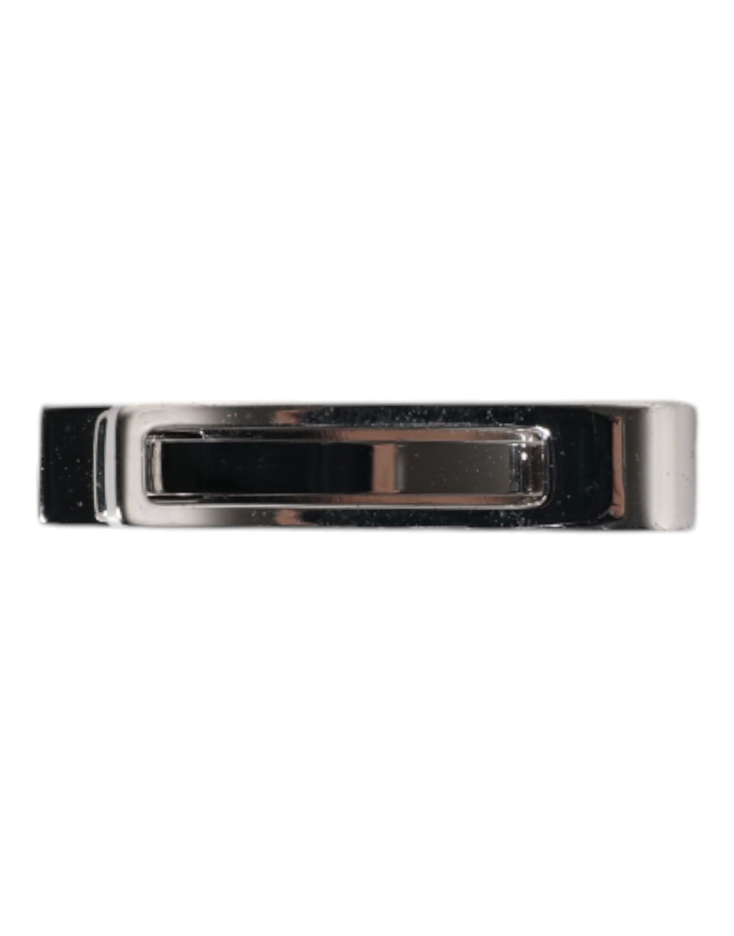 Pinza de corbata Dolce & Gabbana en latón tono plateado con logo
