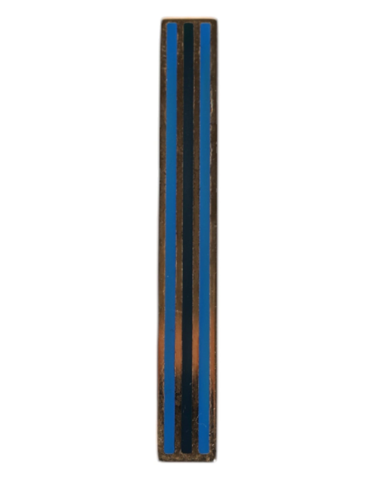 Barra de pasador de corbata con logo de latón dorado de Dolce & Gabbana