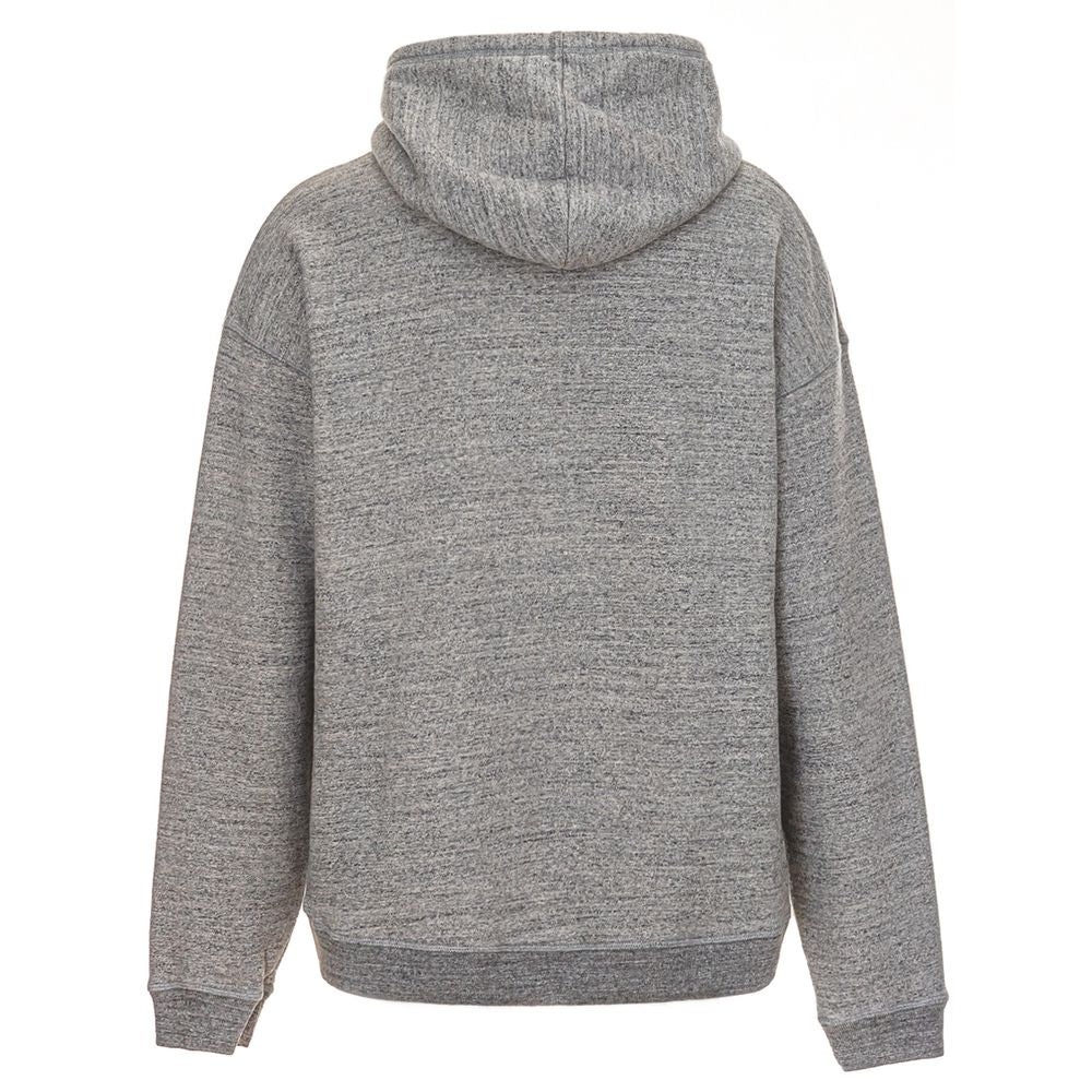Sudadera gris de algodón Dsquared²