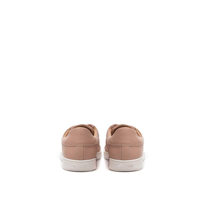 Zapatillas bajas de piel rosa Bally