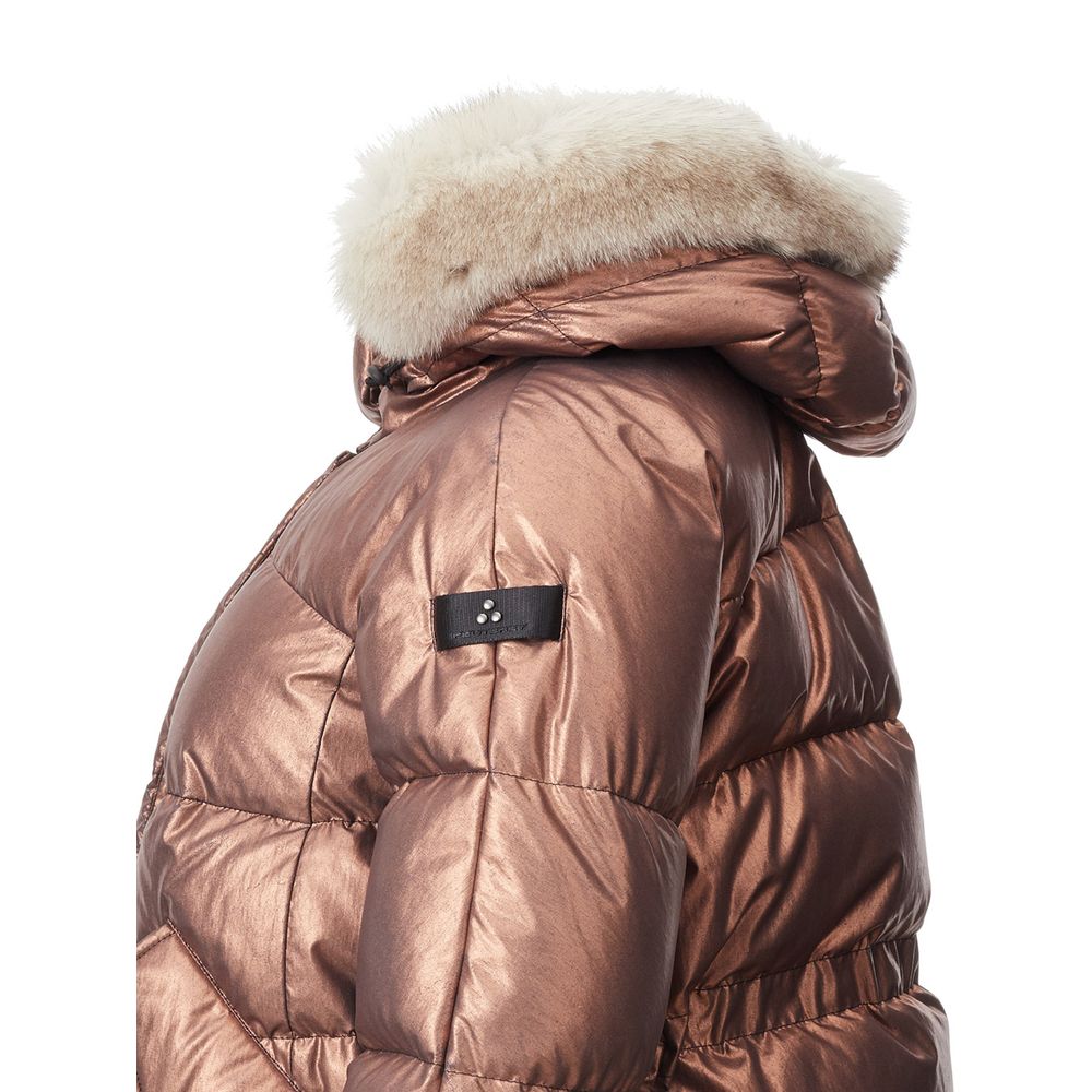 Peuterey Pink Polyester Full-Length Jacket