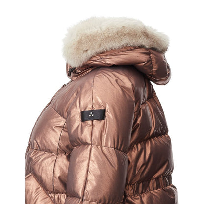 Peuterey Pink Polyester Full-Length Jacket