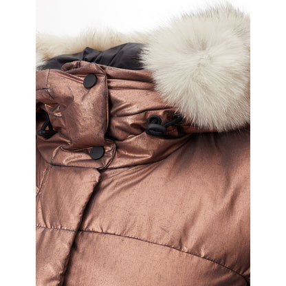Peuterey Pink Polyester Full-Length Jacket