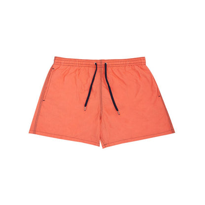Bañador corto Malo de poliéster naranja