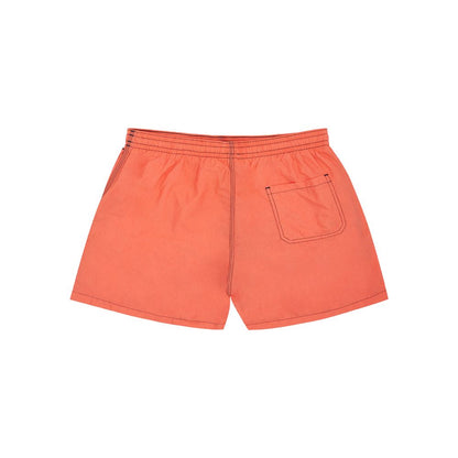 Bañador corto Malo de poliéster naranja