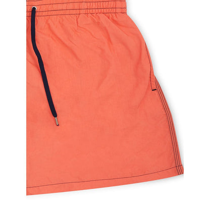 Bañador corto Malo de poliéster naranja
