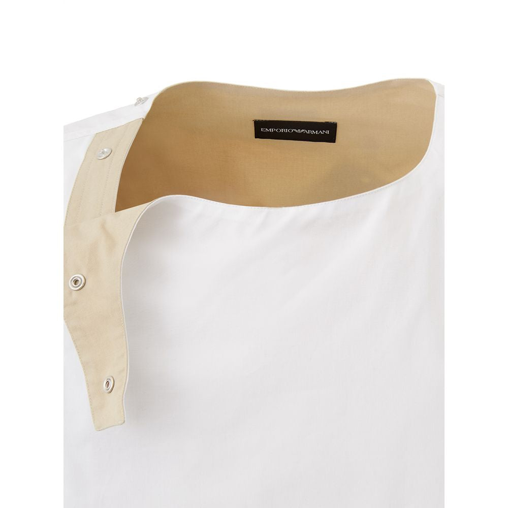 Camiseta Emporio Armani de algodón blanco