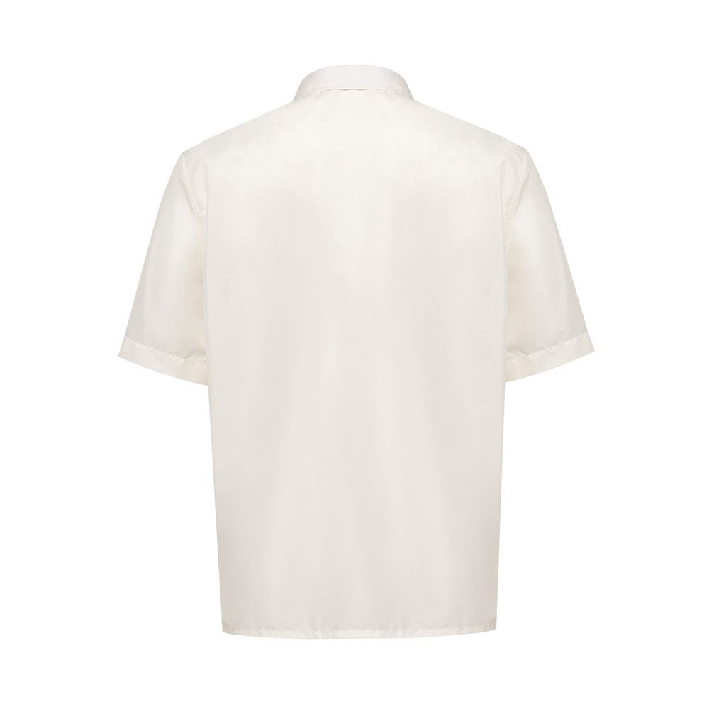 Camisa de manga corta de poliéster blanco de Dior