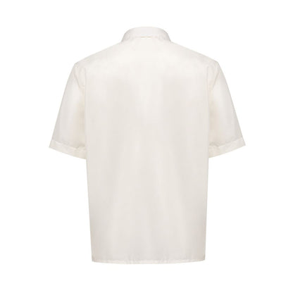 Camisa de manga corta de poliéster blanco de Dior