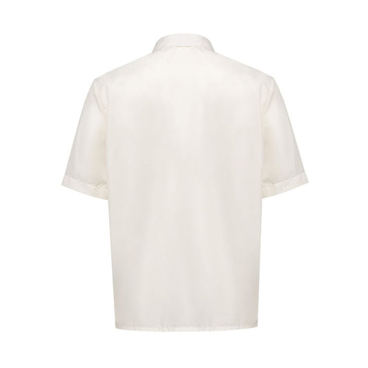 Camisa de manga corta de poliéster blanco de Dior