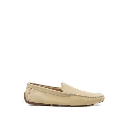 Mocasines Bally de cuero beige