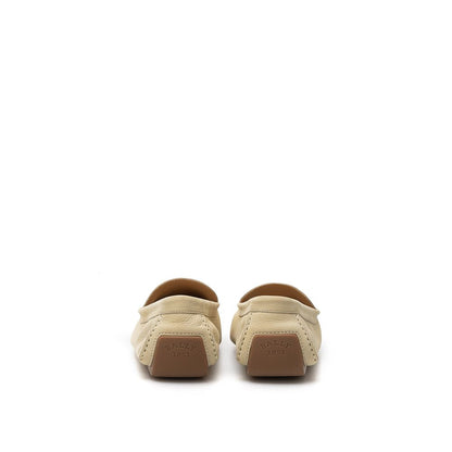 Mocasines Bally de cuero beige