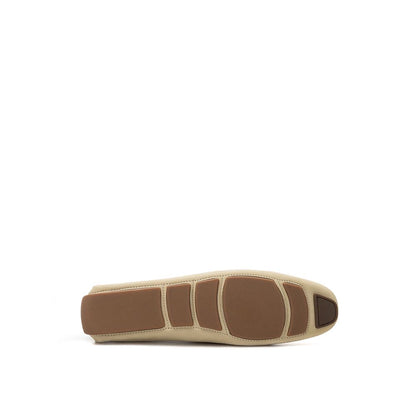 Mocasines Bally de cuero beige