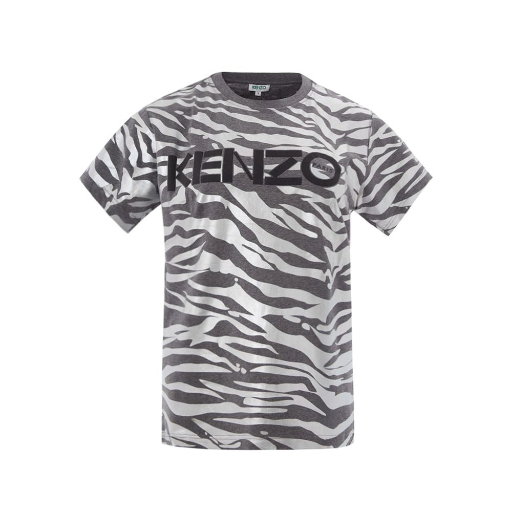 Camiseta de algodón multicolor Kenzo