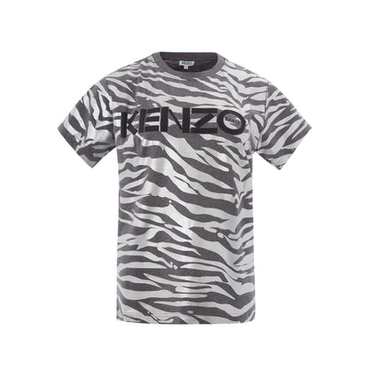 Camiseta de algodón multicolor Kenzo