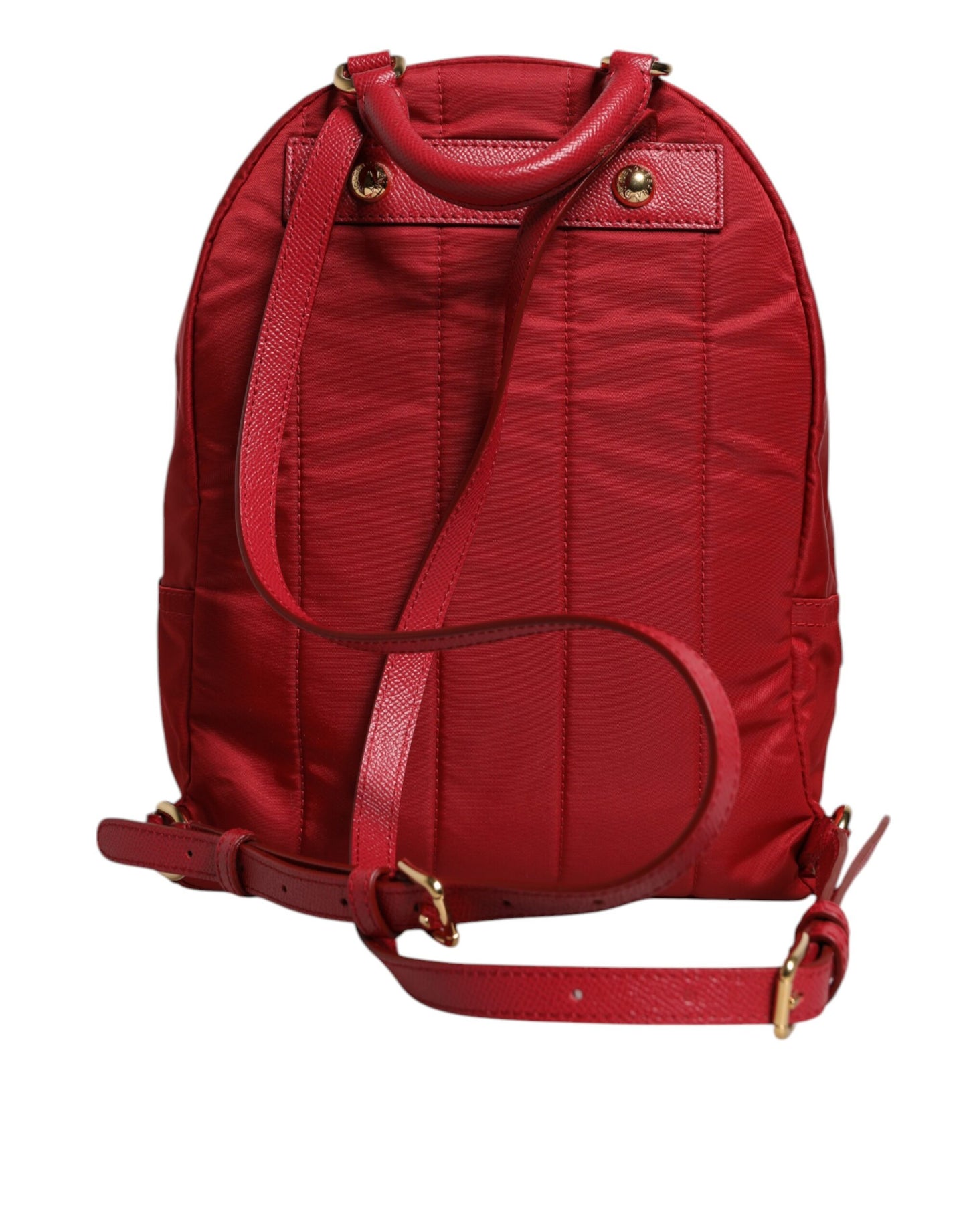 Mochila con adornos #DGFAMILY VULCANO roja de Dolce & Gabbana