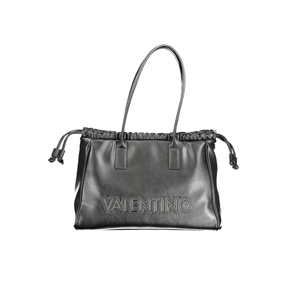 Bolso de mujer de poliuretano negro Mario Valentino