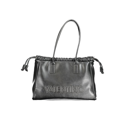 Bolso de mujer de poliuretano negro Mario Valentino