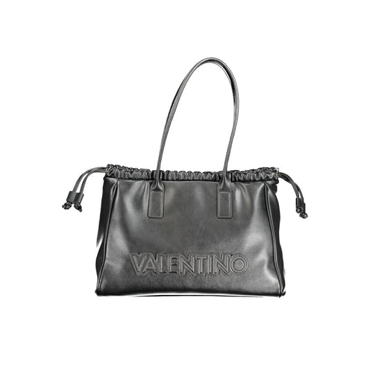 Bolso de mujer de poliuretano negro Mario Valentino