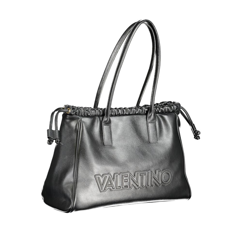 Bolso de mujer de poliuretano negro Mario Valentino