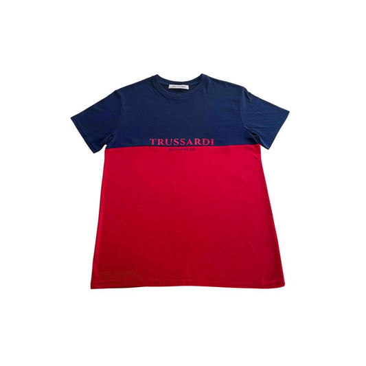 Camiseta Trussardi Beachwear de algodón rojo para hombre