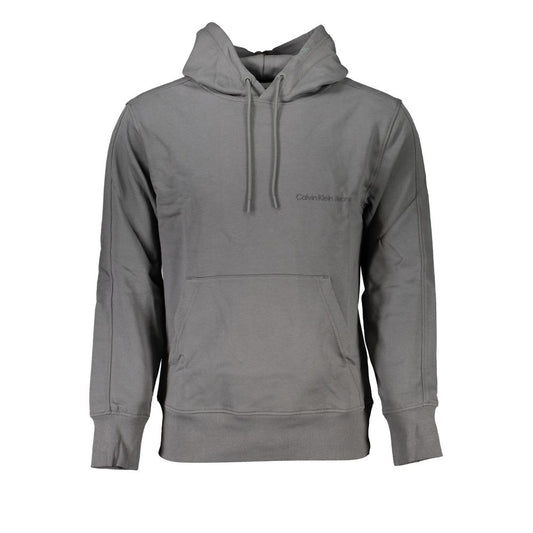 Sudadera con capucha elegante gris de Calvin Klein