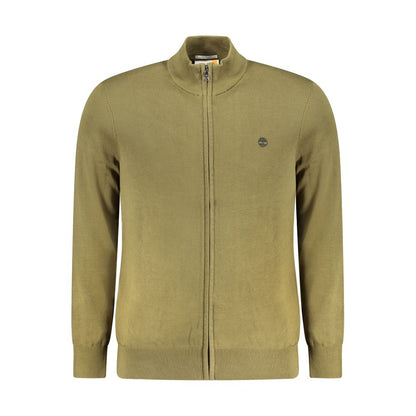 Cárdigan de algodón orgánico verde para hombre Timberland