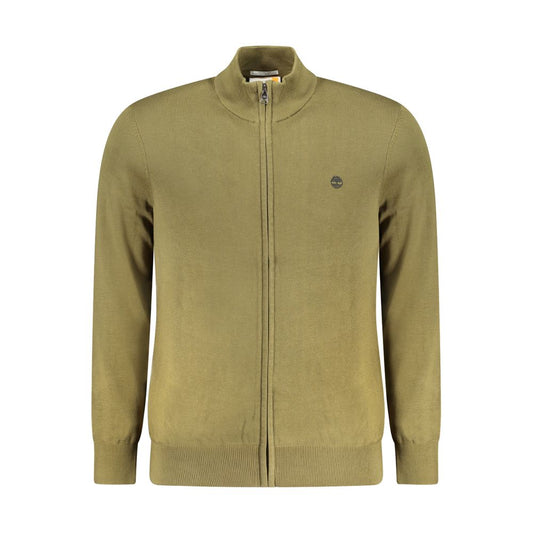 Cárdigan de algodón orgánico verde para hombre Timberland