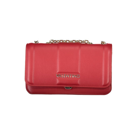 Bolso de poliuretano rojo para mujer Mario Valentino