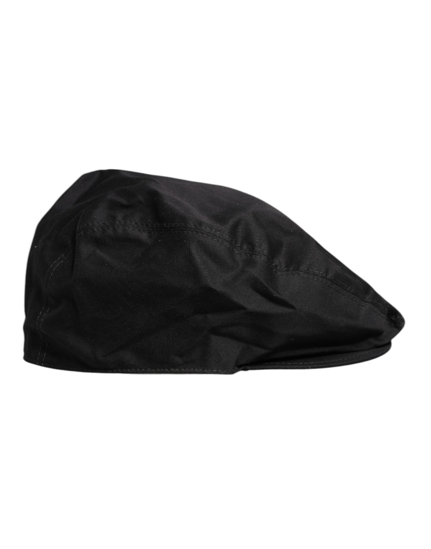 Gorra Newsboy Dolce & Gabbana de algodón negro