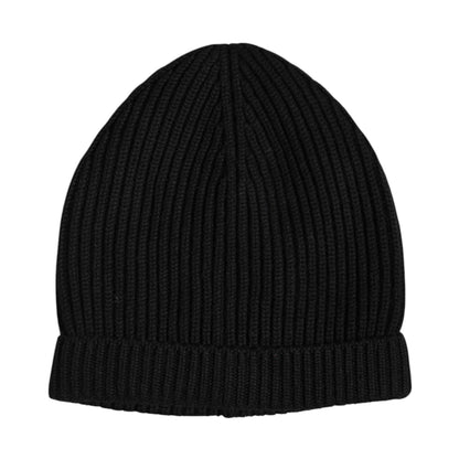 Gorro de lana de invierno de cachemir negro Dolce & Gabbana
