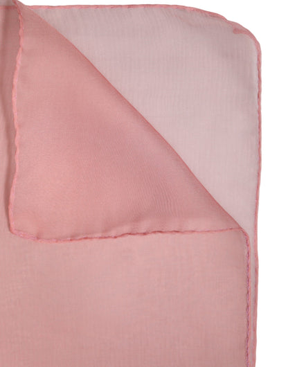 Pañuelo/fular rectangular de seda rosa Dolce & Gabbana para mujer