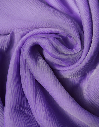 Pañuelo de seda rectangular morado Dolce & Gabbana