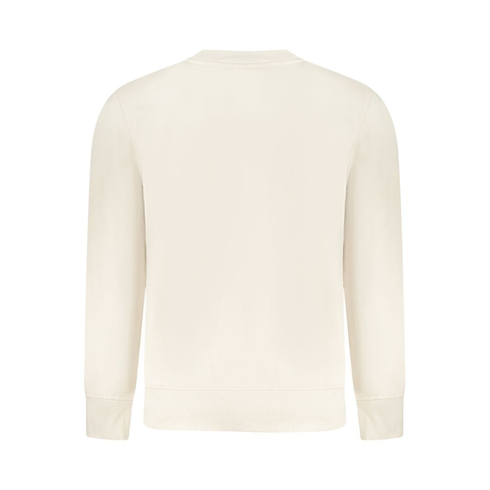 Sudadera Calvin Klein de algodón beige para hombre