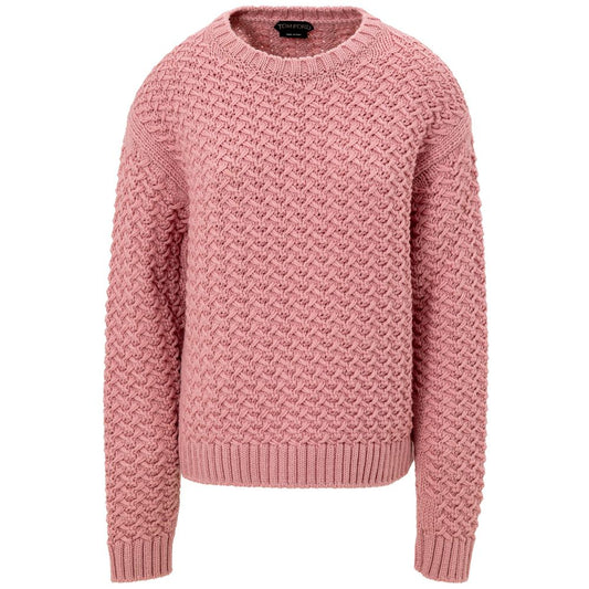 Sudadera de lana rosa de Tom Ford