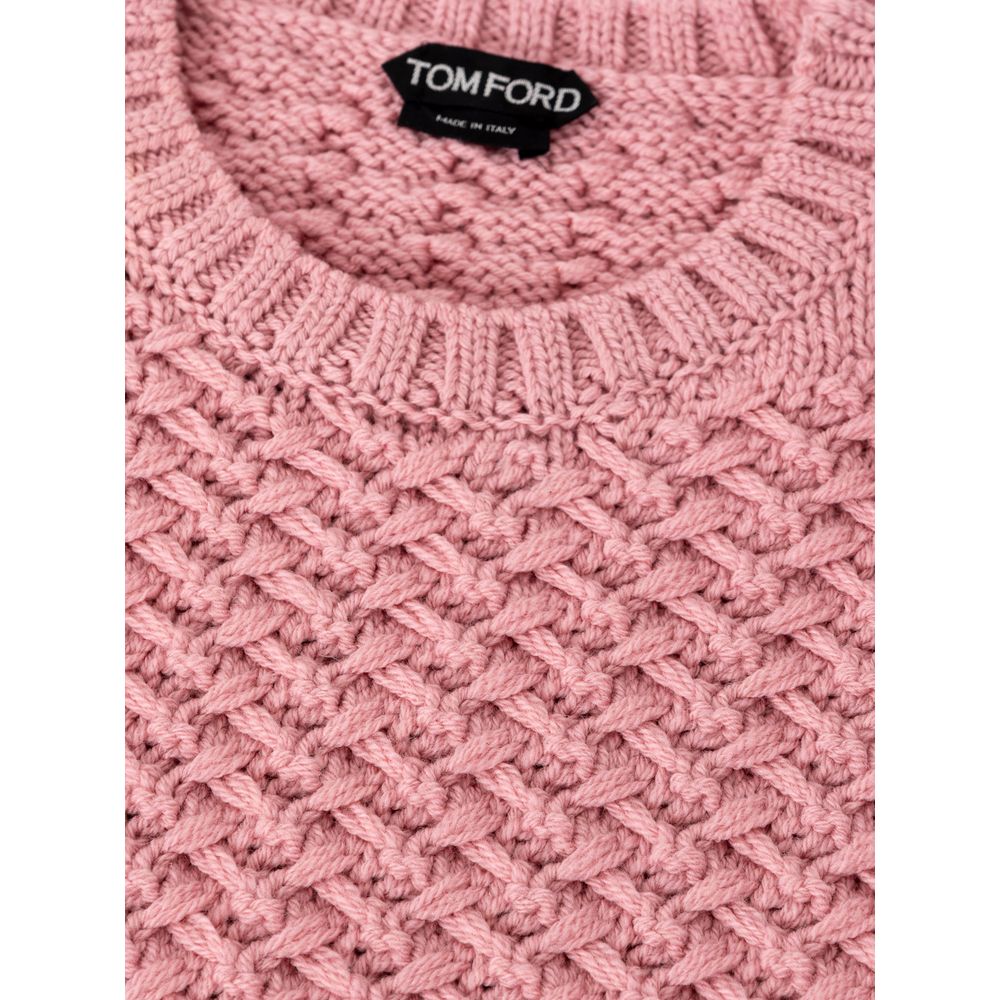 Sudadera de lana rosa de Tom Ford