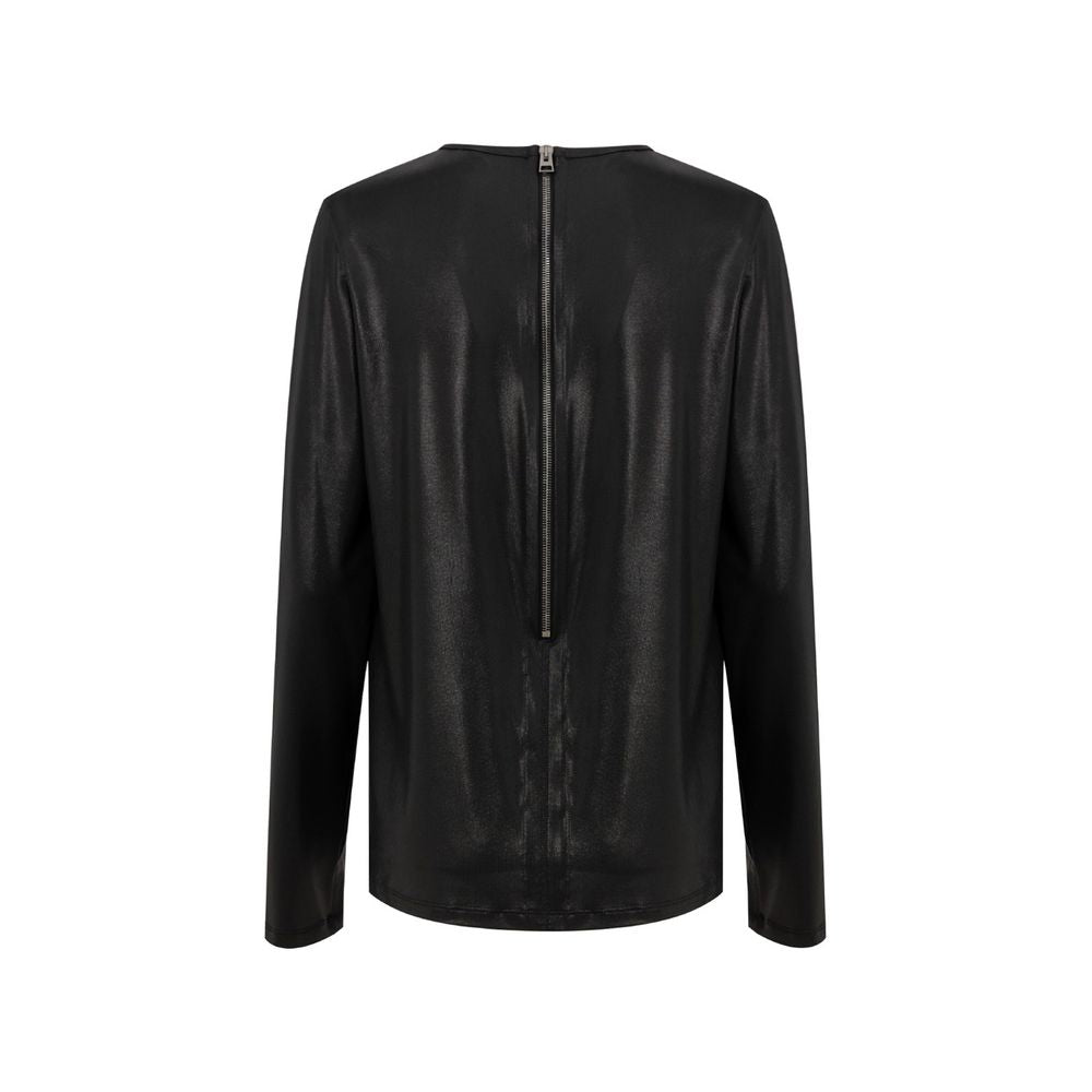 Tom Ford Viscosa Negra Manga Larga