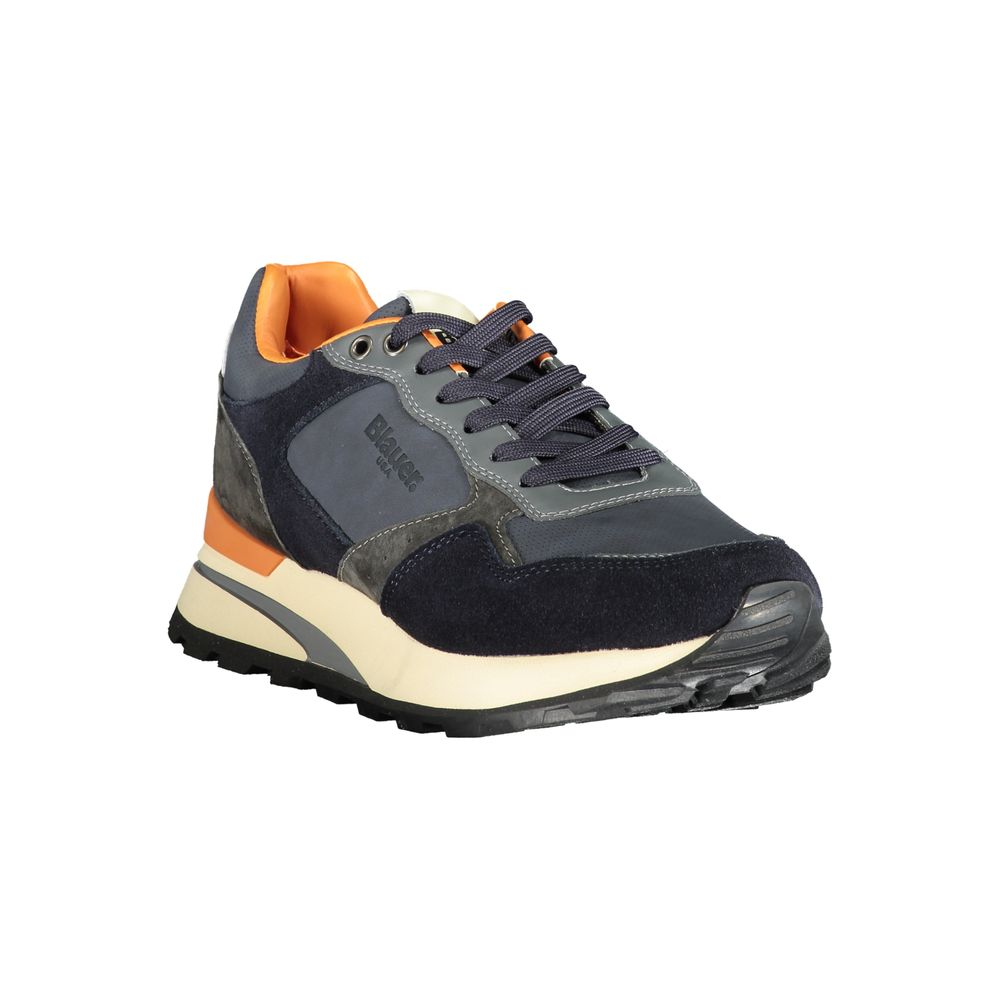 Zapatillas Blauer de poliuretano azul para hombre