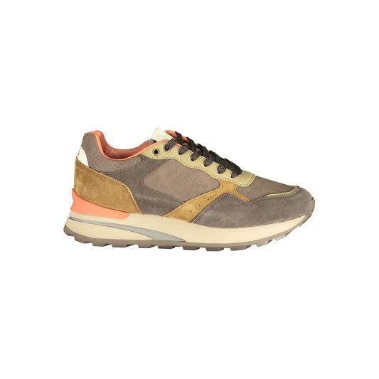 Zapatillas de hombre Blauer Marrone de poliuretano