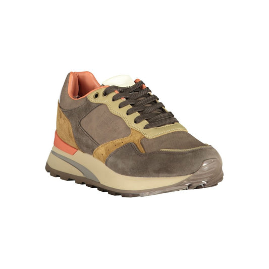 Zapatillas de hombre Blauer Marrone de poliuretano