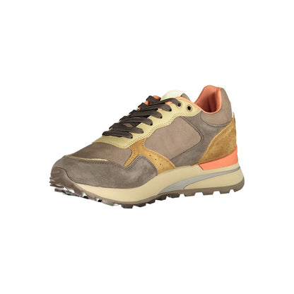 Zapatillas de hombre Blauer Marrone de poliuretano