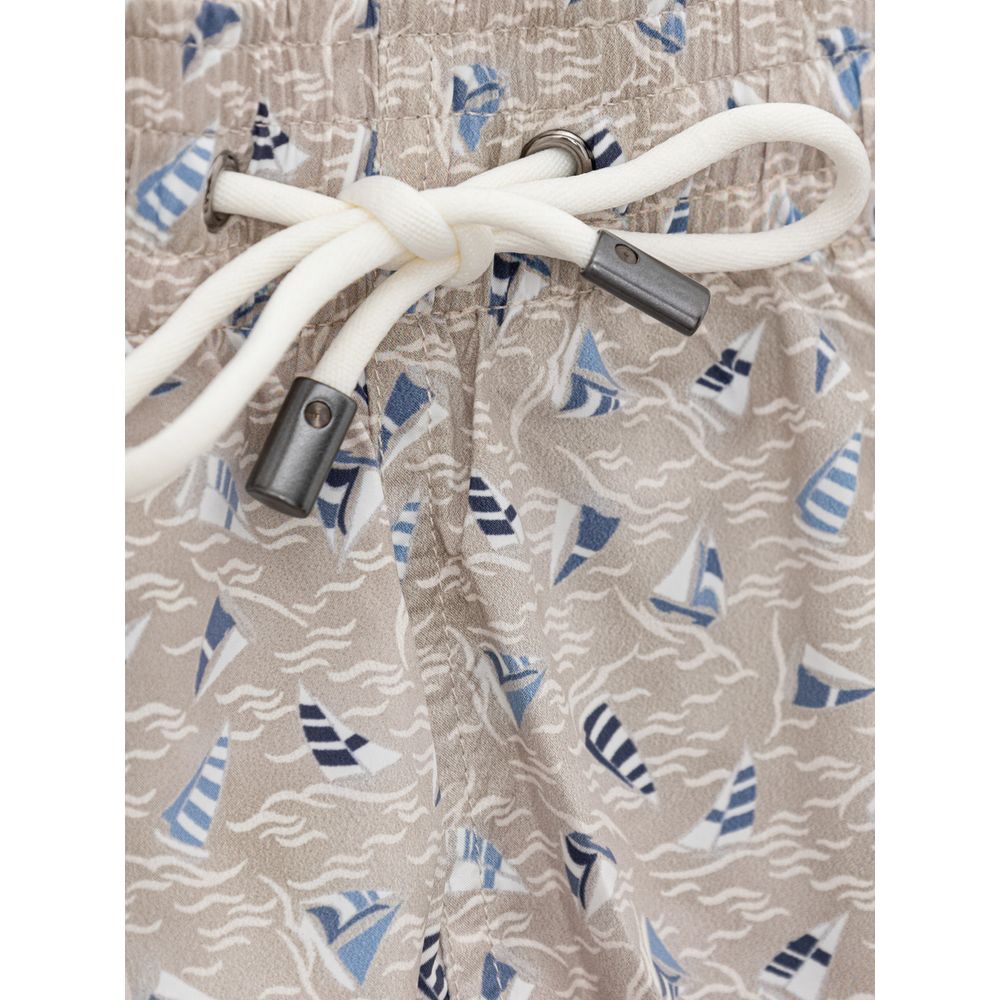 Canali Bañador Beige de Poliéster