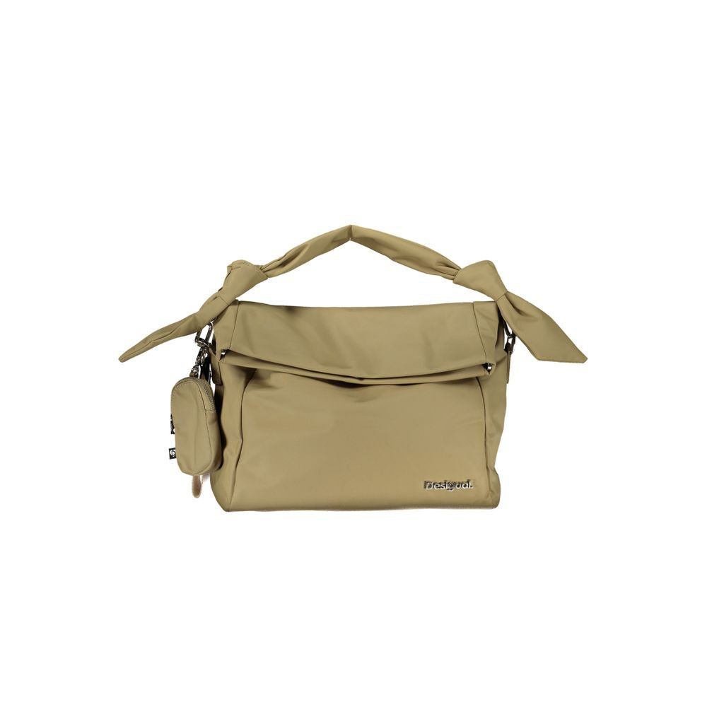 Bolso de mano de poliéster verde Desigual para mujer