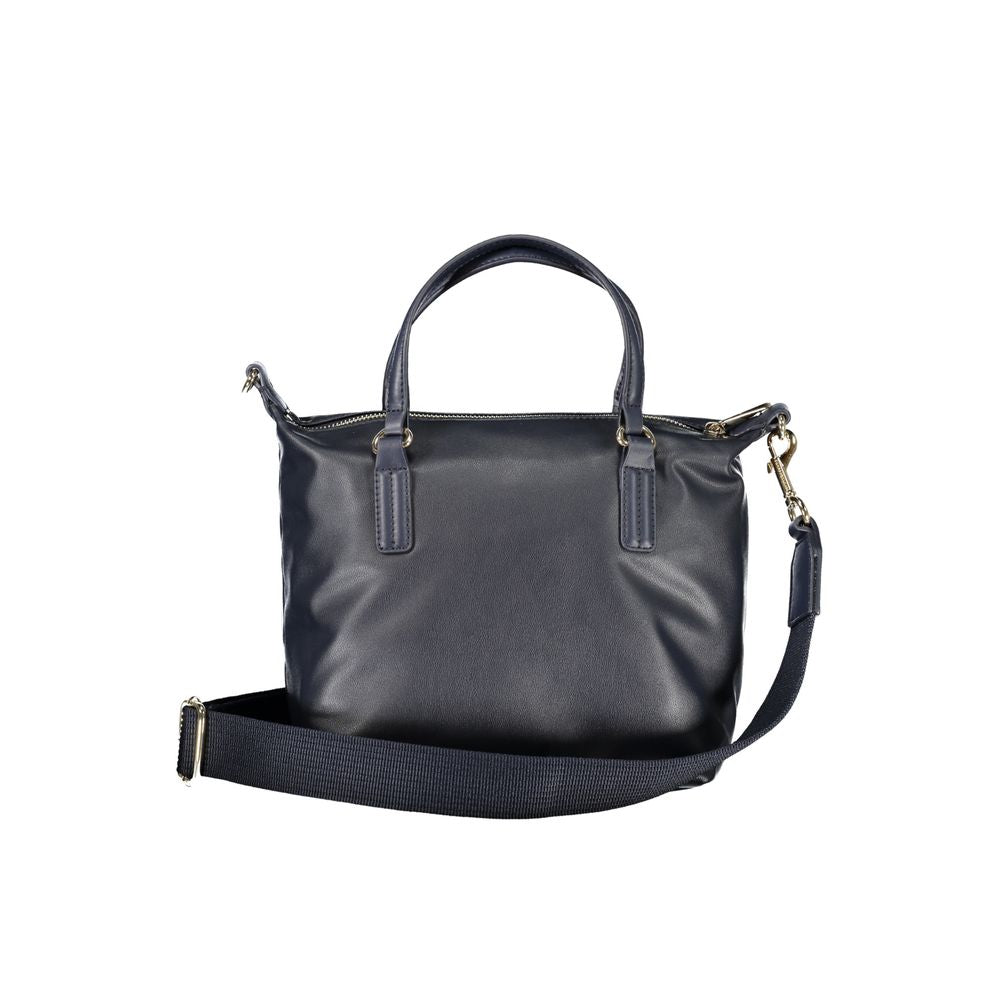 Sac à main Tommy Hilfiger Bleu Polyester Femme