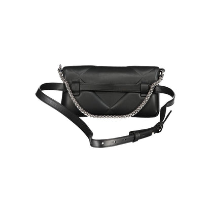Bolso de mano Calvin Klein negro de poliéster para mujer
