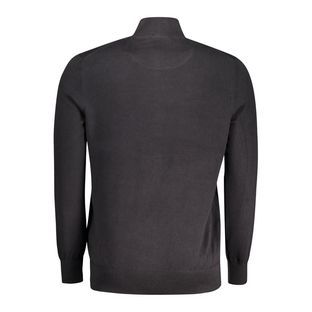Cárdigan Timberland negro de algodón orgánico para hombre